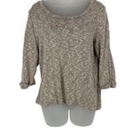 Sparkle & Fade  Brown Hi Lo Sweater Sz M Photo 5