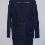 J.Crew Mercantile J8002 Collarless Sweater Blazer Cardigan in Black size XS Photo 0
