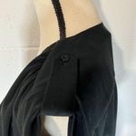An'ge French Boutique Black Short Sleeve Dress Size M Photo 5