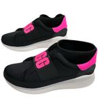 UGG  Neutra Neon Trainer Sneaker Shoes Women 10 Black Pink Chunky Sporty Athletic Photo 1