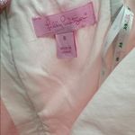 Lilly Pulitzer Lowe Fiesta Pink Pretty Gingham Strapless Peplum Dress 6 neon Photo 11