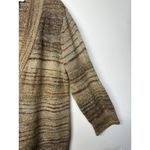 Christopher & Banks  Size Large Sweater Cardigan Multicolor Striped Knit Photo 3