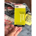 Lee New  Skimmer Pedal Pushers Comfort Fit Just Below Waist Jeans 20W Capri Photo 5