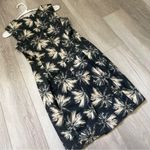 L'Agence Shift Dress palm tree sleeveless mini womens Gray size 4 tropical chic Photo 3