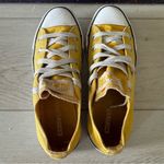 Converse Vintage  All Stars Yellow Low Sneakers Women Sz 6 Grunge Skate Photo 4