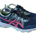 ASICS Gel-Venture 8 Trail Running Shoes Sneakers Women's Size 11 Blue Pink Photo 0