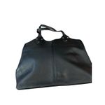 Banana Republic  Women's Black Leather Hobo Satchel Shoulder Tote Bag Photo 5