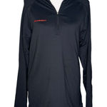 Mammut Black‎ 1/4 Zip Fleece Pullover Top Long Sleeve Athletic Outdoor Hiking L Red Size L Photo 0