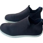 Rothy's Rothy’s Classic Black Chelsea Ankle Slip On Sneaker Bootie Size 8 Washable. Photo 3