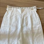 Free The Label Monaco 100% Linen Pants Off White Size X Photo 5