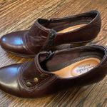 Clarks Brown Slip On Shoes Size 6.5 Photo 0