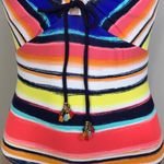 Anne cole slimming multicolored stripe swimsuit. New Photo 6