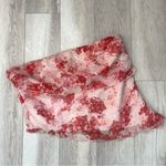 More to Come Strapless Top floral daisy asymmetrical womens Pink (xlarge) Size XL Photo 1