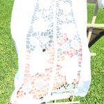 Blue Island  Beach Swim Cover-Up Dress White Lace M Photo 3