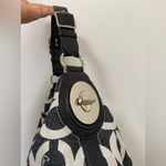 Coach  vintage black and white shoulder bag Photo 3
