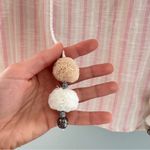 Love Shack Fancy Striped Embroidered Blouse Photo 3