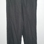 Valerie Stevens  black linen pants size medium Photo 0