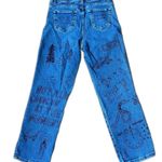 Custom Taylor Swift Jeans Women’s Size 6P Eras Tour Swiftie Showgirl Blue Photo 0