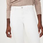 DL1961 White  Jeans - Florence Instasculpt Crop Photo 4