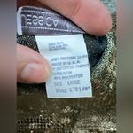 Vintage 90s Jessica Michelle gold sequin cap sleeve top, size large Photo 8