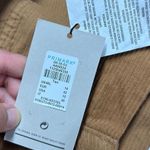 Denim & Co  dark tan brown corduroy cargo mini skirt sz 10  NWT Photo 2