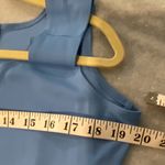 Mixit  Size XL Robin Egg Blue Cropped Stretch Square Neck Tank Top Photo 7