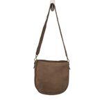 Madewell Transport Saddlebag Purse Patchwork Nubuck Edition Weathered Walnut Photo 2