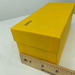 Vintage Oversized Black Sunglasses with Fendi Case and Fendi Yellow Box Photo 9