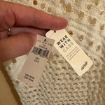 Aerie NWT  Crochet Coverup Mini Dress in Ivory Photo 7