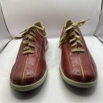 Pikolinos  red Oxford leather shoes made in Spain women’s size 39 US 8.5 vintage Photo 2