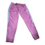 Adidas Aeroready Track Pants Mauve Pink w/ White Stripes Photo 1