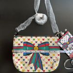 Brighton 32.  Holiday Love & Joy Pouch Crossbody Bag Photo 4