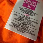 Hanes Vintage 90s Her Way Colorful Orange Elastic Waist Biker Shorts size XL NOS Photo 4