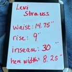 Levi's  Modern Bootcut Signature Levi Strauss Womens 12 Waist 31 Length 32 Photo 6