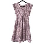 Monteau Sun Dress S Purple Floral Romantic Coquette Cottagecore Flirty Photo 1