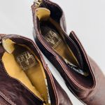 Frye  Women's Phillip Military Zip Boot Dark Brown Leather Size 37 Photo 6