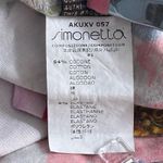 Roberto Cavalli Dress Size M Mini Y2K Boho Floral Butterfly Lemon Persimmon Photo 11