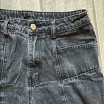 Cider  MID WAIST POCKET BAGGY JEANS Photo 4