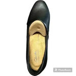 Clarks  Julia Palm Black  Leather Loafers Shoes New Without Box Size 7 Photo 2