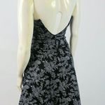 LULY K Strapless Tube Black White Small Dress Photo 4