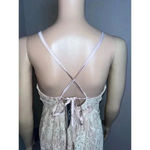Lulus Stolen Moments Dusty Pink Lace Sleeveless Strappy Maxi Dress Size XS Photo 3