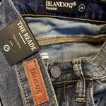 BLANK NYC The Reade Classic Straight Crop Medium Wash NWT 25" Photo 3