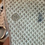 Dirty Laundry  1990 Record Metallic Silver Platform Sneakers Shoes Size 10 GUC Photo 11