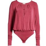 Free People  Kaya Long Sleeve Bodysuit Sz S NWOT Photo 12