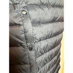 Kerisma  Black Down Snap Button Vest Sz. L Photo 4