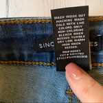 Sincerely Jules Button Fly Denim Shorts Size 3/26 Distressed Blue Photo 5