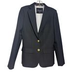 J.Crew  Black Rhodes Wool Blazer Women's Sz. 2T Photo 1