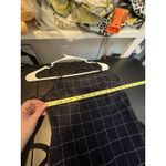 Urban Outfitters  Size Small petite Navy And White Plaid Mini Dress Y2K Style Photo 9