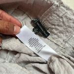 Adrianna Papell  Light Gray Rayon Crinkle Wide Leg Pull-On Pants size M Photo 7