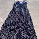 Gianni Bini Gianni Binni Irma navy eyelet scallop nautical midi dress Photo 1